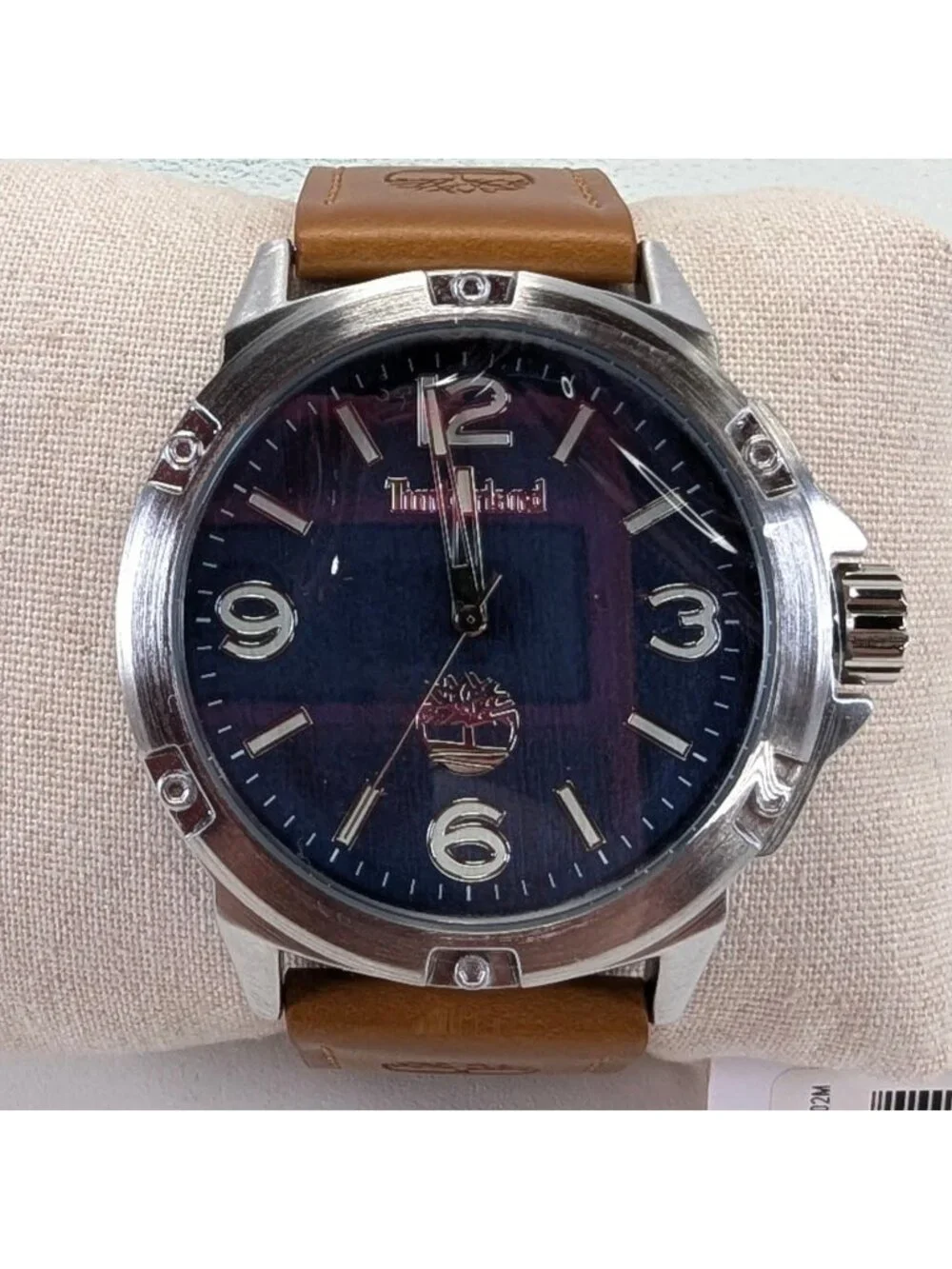 Timberland Men's Watch Classic Blue Dial Brown Leather Strap Quartz TDWGA9002202
